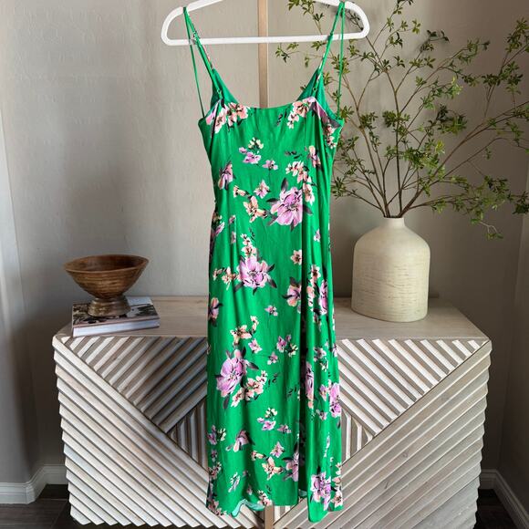 Sage The Label The Greener Side Floral Midi Dress NWT S - Picture 6 of 8